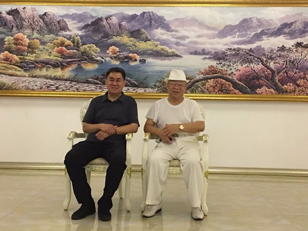 ●会长接待山东省政府办公厅主任、交通厅厅长张传亭同志。.jpg
